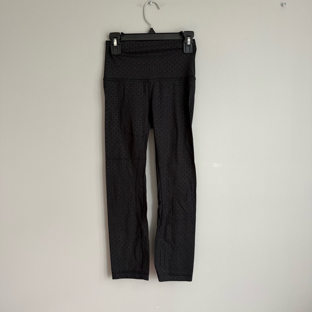 Lululemon Black Patterned Align Leggings